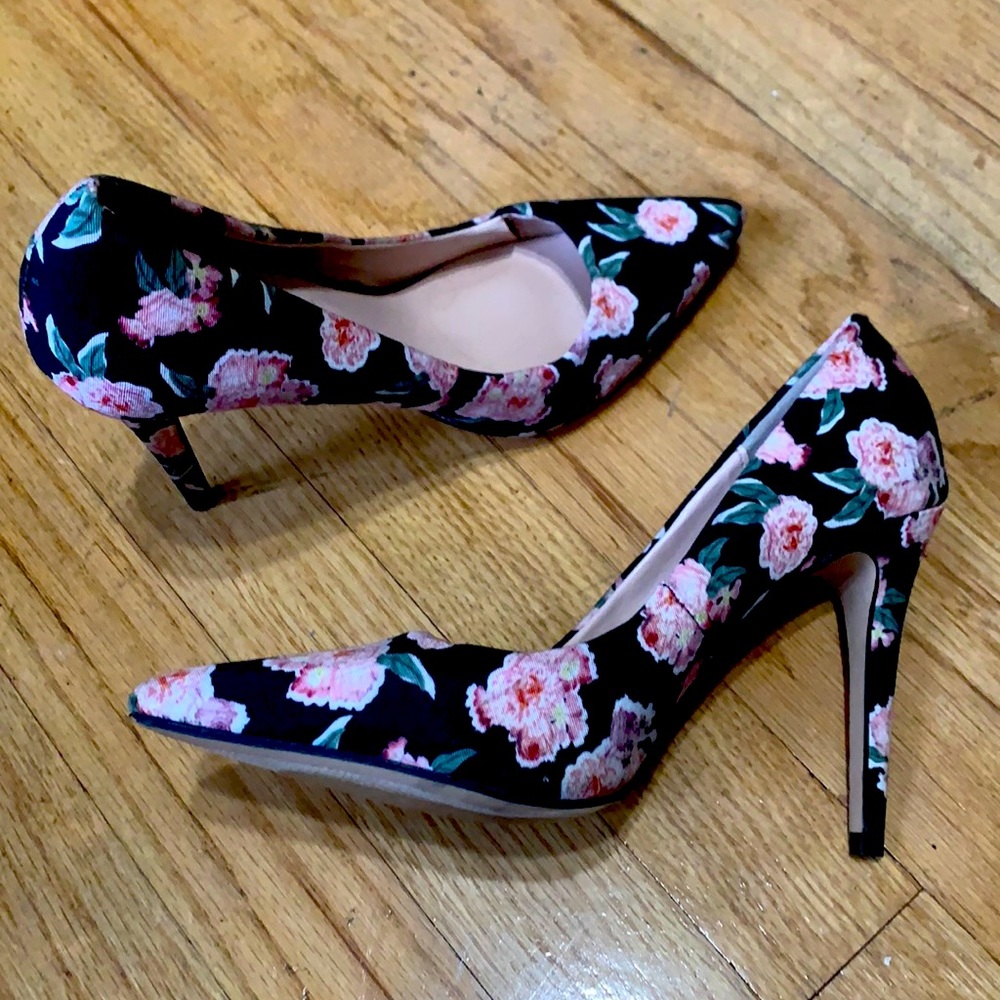 Brand new ALDo floral heels